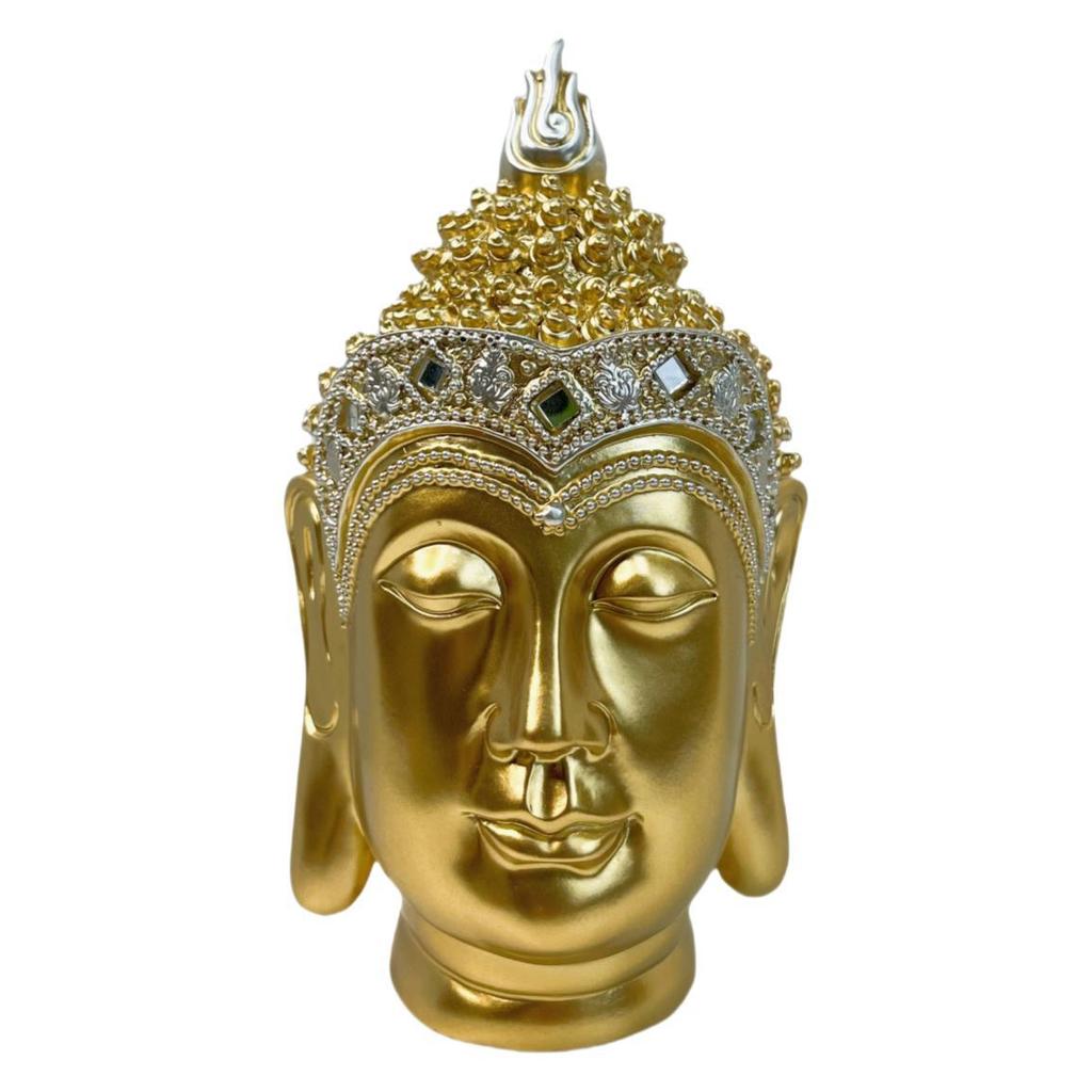 New Southeast Asian Antique Buddha Head Resin Crafts  Decorations Desktop Ornaments