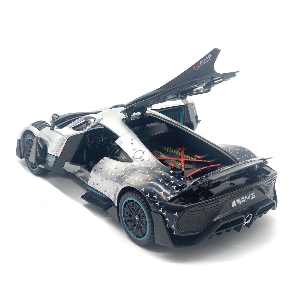 1/24 Scale BENZ AMG ONE Sports Car Models Alloy Diecast Toy Vehicle W/ Sound and Light