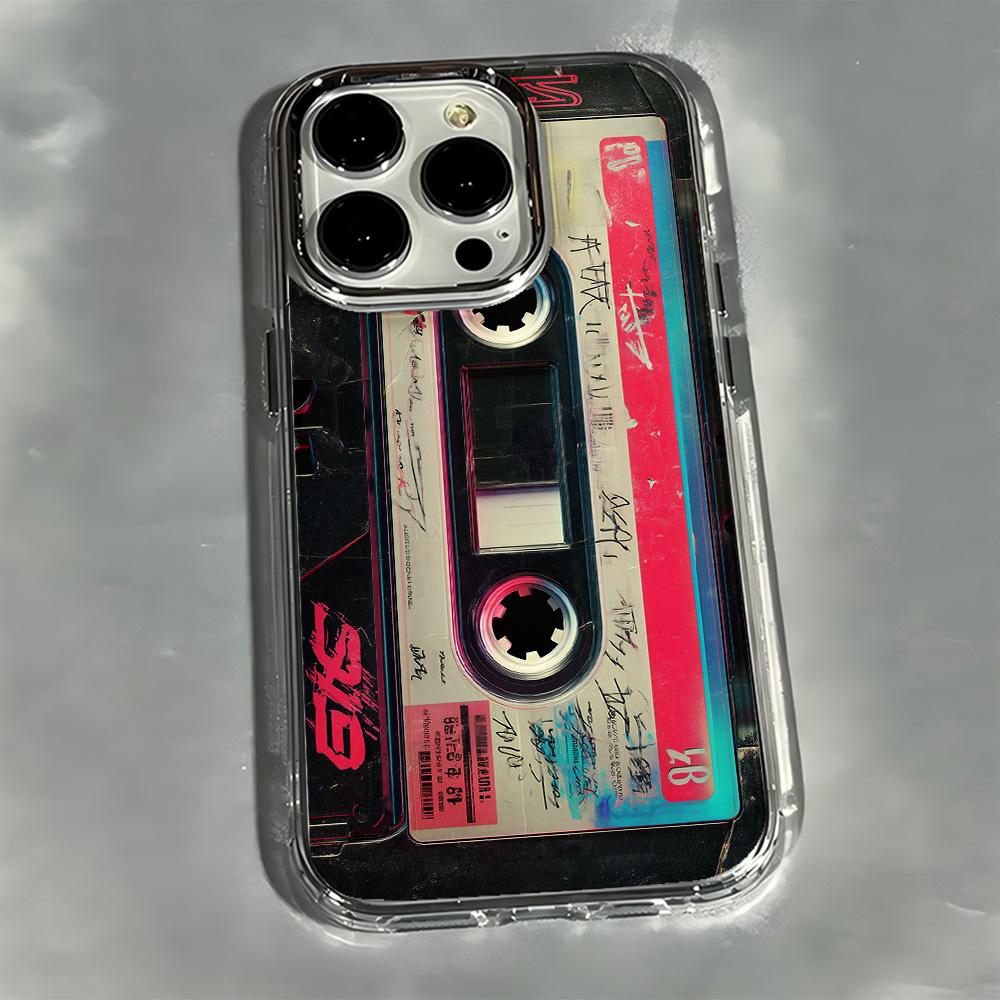 

Unique cassette tape Creative Phone Case For Google Pixel 10 9 8 7 8A 9A XL Pro 4G 5G Transparent Soft Silicone TPU Back Cover Pixel 9A 5G