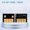 New Upgrade For HP 728 728XL Cartridge Chip For HP DesignJet T730 T830 Printer 9J68A F9J67A F9J66A F9J65A F9K17A Cartridge Chip