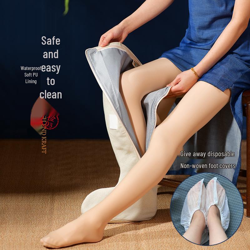 Omas elektrischer Knie- und Knöchel-Moxa-Wärmewickel für Wärme und Komfort