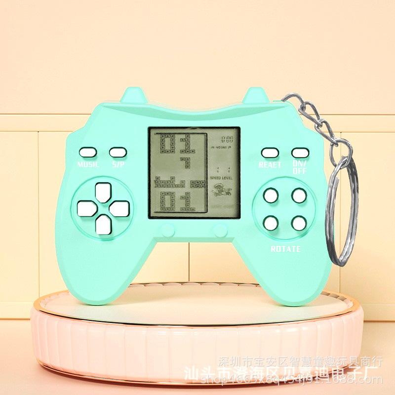 Spielkonsolen-Schlüsselanhänger, Lernspielzeug, Kann an einem Rucksack aufgehängt werden