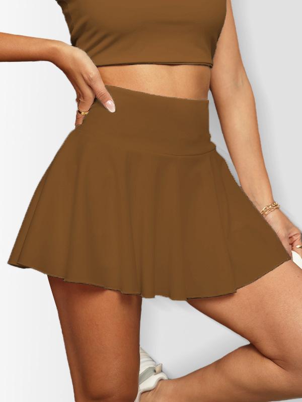 

Temu Women S Summer Explosion Sports Fitness Casual Yoga Skirt Fake Two Comfortable Pleated Skirt XXXL