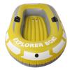 Barca gonfiabile in PVC per 2 persone, ideale per fiume, lago, kayak, canoa, pesca, gommone. Dimensioni: 78,7x47,2x13,8 pollici.