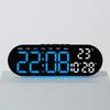 Electronic Clock Hotel Desk Clock LED Ambient Light Alarm Clock Desk Clock GH8011 Plastic Decoration Ambient Alarm Clock