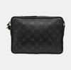 [Pre-Owned] Outdoor Classic Monogram Leather Coated Canvas Messenger Bag - Very Good #R8WYAD