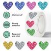 500 Pictures/roll Roll Sticker Tape Love Reward Sticker Hand Account Material Decorative Envelope Seal Sticker