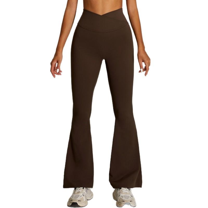 High-Waisted Yoga Pants Women With Butt-Lifting Effect Slim Fit Flared Leggings Gym Workout Running Casual Sport