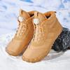 Winter Warm Women Men Sneakers Barefoot Waterproof Non-Slip Breathable Snow Boots High-top Padded Camping Hiking Ankle Shoes
