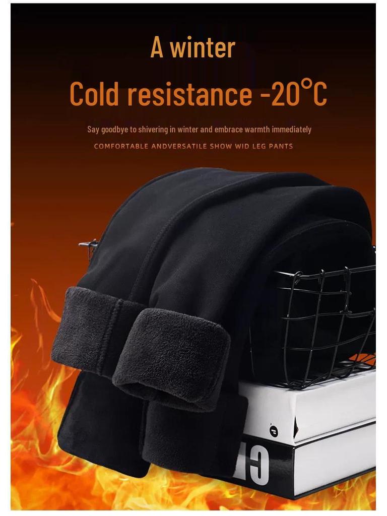 Petite High-Waisted Women's Fleece-Lined Leggings: Thickened for Outerwear, New 2025 Style, Perfect for Spring, Autumn, Winter