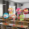 Children's Day Irregular Shape Handheld Sign Card Holder - Kindergarten Photo Prop