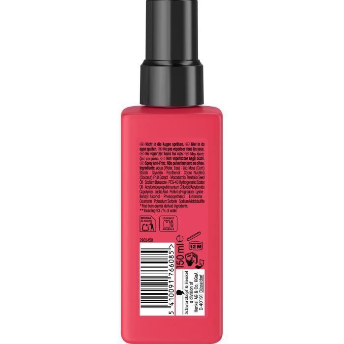 Spray Boucles - GOT2b - Curlz - 150ml - Sans parabène - Protection 24h contre les frissotis