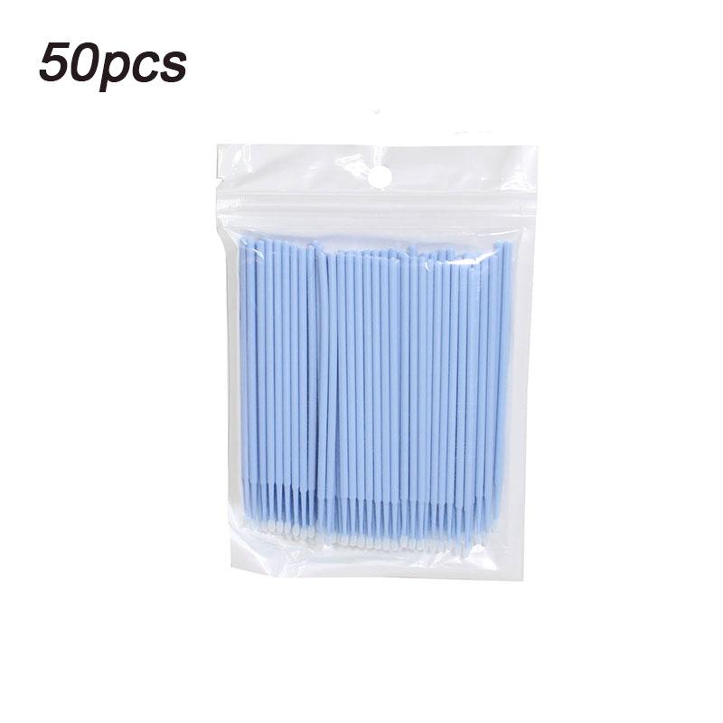 New 50/100pcs Eyelash Brushes Eyelash Extensions Spoolie Brush Eyebrow Comb Microbrush for Eyelashes HZS25