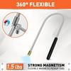 1.5-20LB Telescoping Magnetic Pickup Tool - Multi-Strength Stainless Steel Grabber with Ergonomic Non-Slip Grip, Manual Handheld