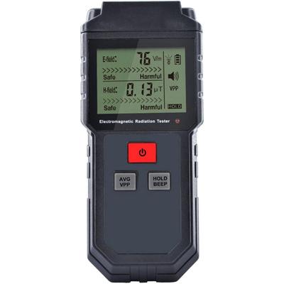 EMF Meter, Smart Digital Electromagnetic Fields Radiation Detector Meter, Handheld LCD Detector EMF Reader, Electromagnetic Radiation Tester