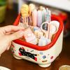 Cartoon Pattern Penholder Large Capacity Stationery Box Cute Table Storage Box