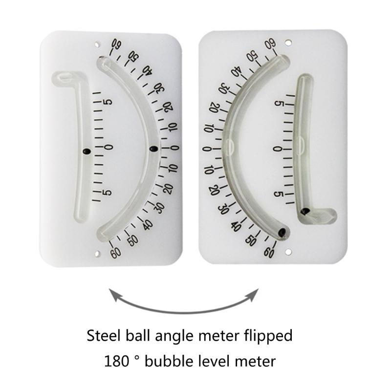 Inclinometer With Night Moding Essential Stability Tool Fit for Navigators & Hobbyists Ship Maintenance Accurate Reading
