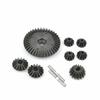 Aluminum Alloy Shock Front Rear Uprights Steering Arms Wheels Tires for Tamiya TT-02B Chassis Upgrade Parts 1/10 Buggy Car