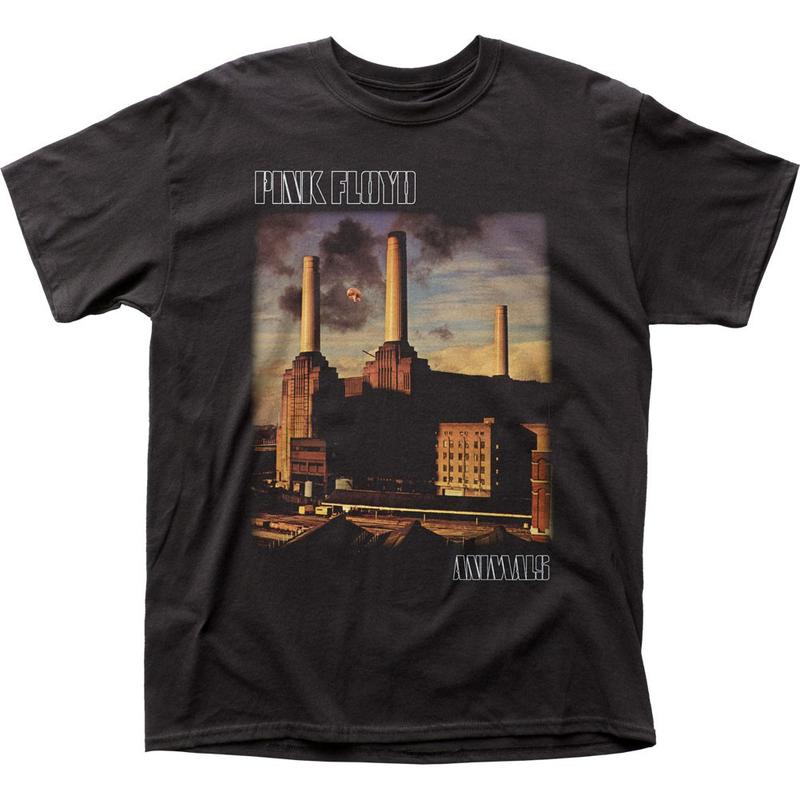 Pink Floyd Animals Unisex T-shirt Music Classic Concert Rock Band Tee New Black Graphic Tee XXXL