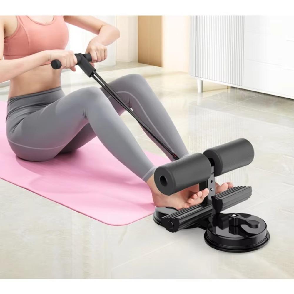 With Tension Rope Sit Up Abdominal Trainer Abdominal Trainer Floor Equipment  for Home Gym