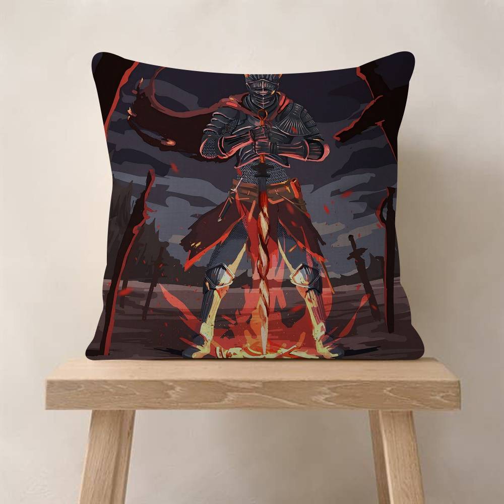 Classic Game DDark Souls 3 Personalized Pillow Dust Cover Bedroom Kids Party Decoration Pillowcase Birthday Children Gift