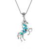 Hot Sale Opal Pony Necklace Femininity Versatile Ins Style, Neck Chain Collarbone Chain