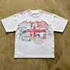 2026 Y2K Harajuku Retro Print Short-Sleeve Street Fashion Crew Neck T-Shirt New Men's and Women's Retro Street Y2K Casual Top
