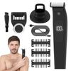 New Hair Clipper Men's and Women's Body Hair Trimmer Waterproof Digital Display Men's USB Electric Shaver Underarm Private Parts Trimmer