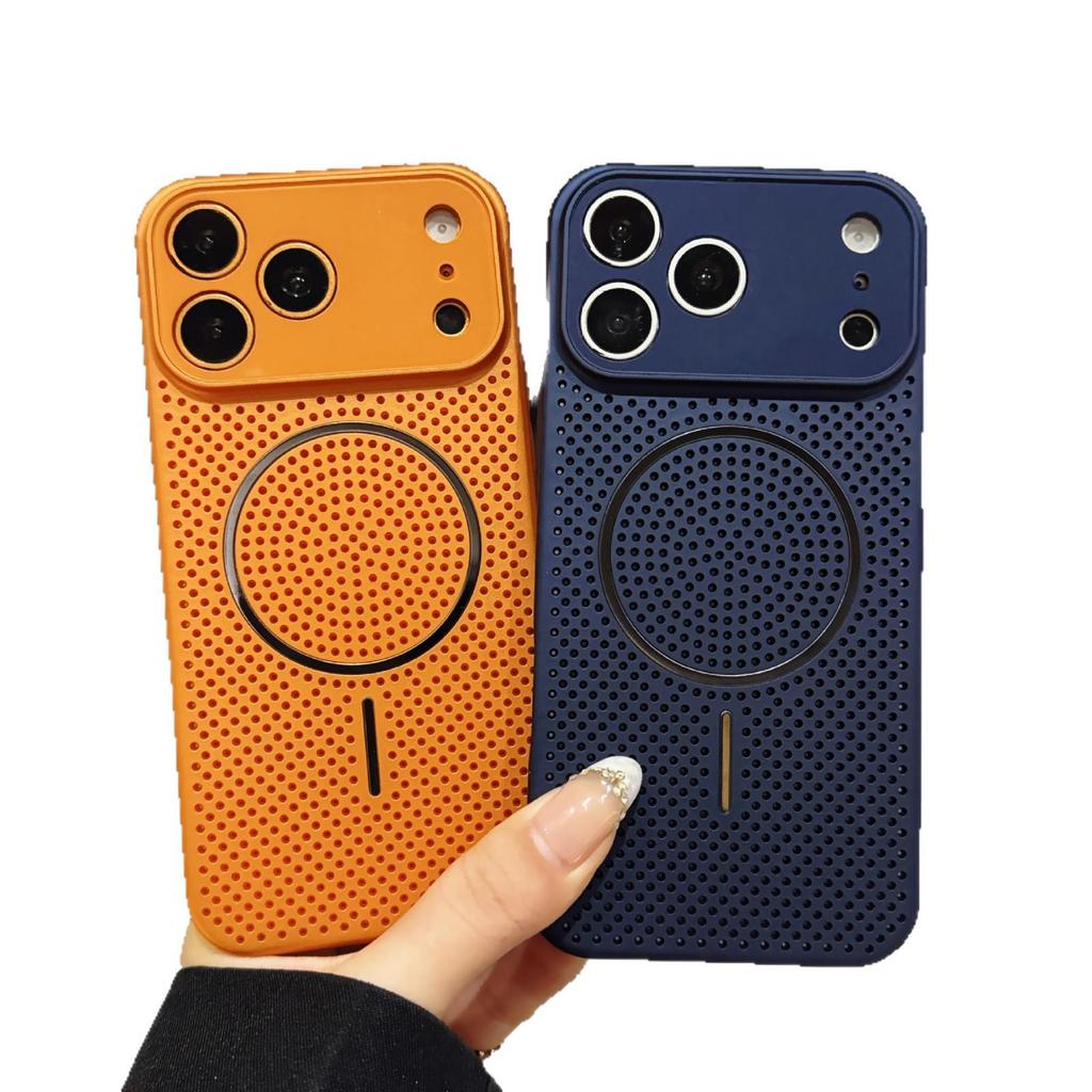 iPhone 16 Case: Breathable, Magnetic, Heat-Dissipating, Instantly Transforms To Apple 17 PROMAX, Drop-Proof.