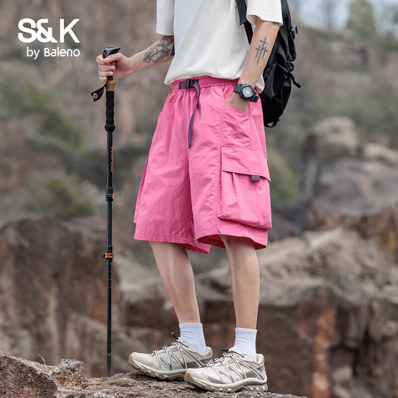 Baleno Men's S&K Summer Loose Workwear Shorts