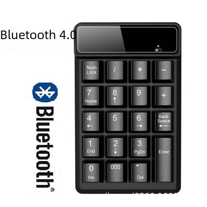 Compact Wireless Numeric Keyboard with Floating Keycaps for Financial Accounting