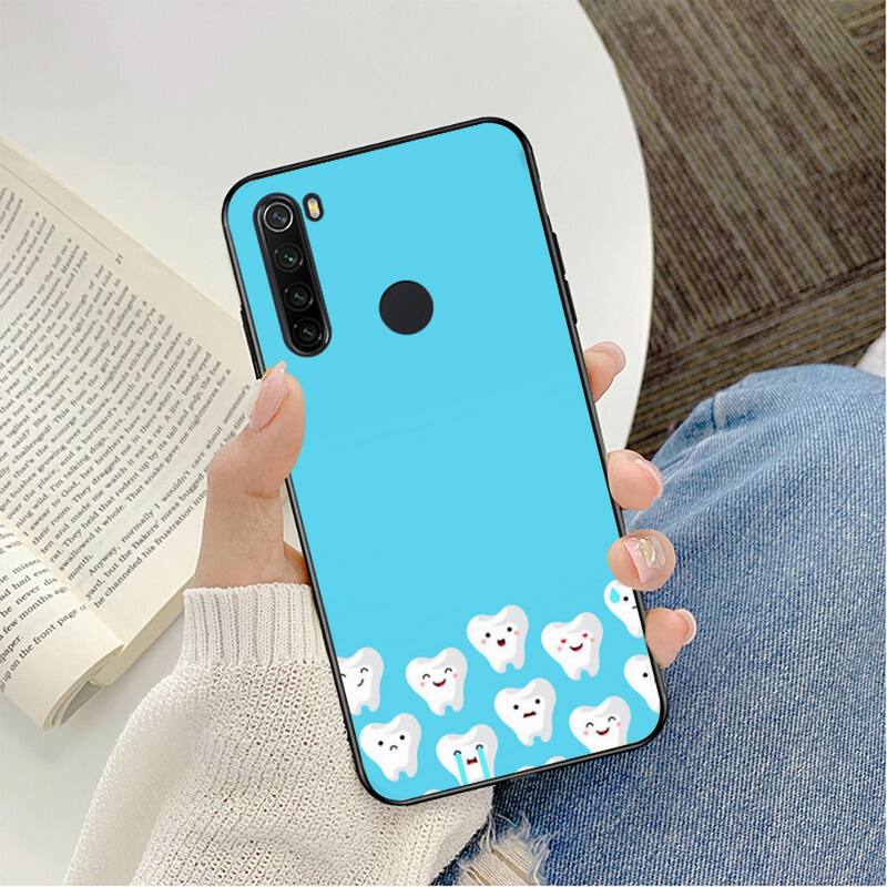 Dentist Teeth Tooth Phone Case For Redmi K20 4X GO for Redmi 6pro 7 7A 6 6A 8 5plus Note 9 Pro Capa