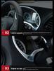 VITO Dashboard Decorative Frame: ABS Electroplated Interior Strip for Instrument Panel Modification.