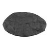 4ft Rundt Boblebaddeksel Oxford Stoff Sammenleggbart Varmeisolerende Vanntett Støvtett Bassengdeksel Svart