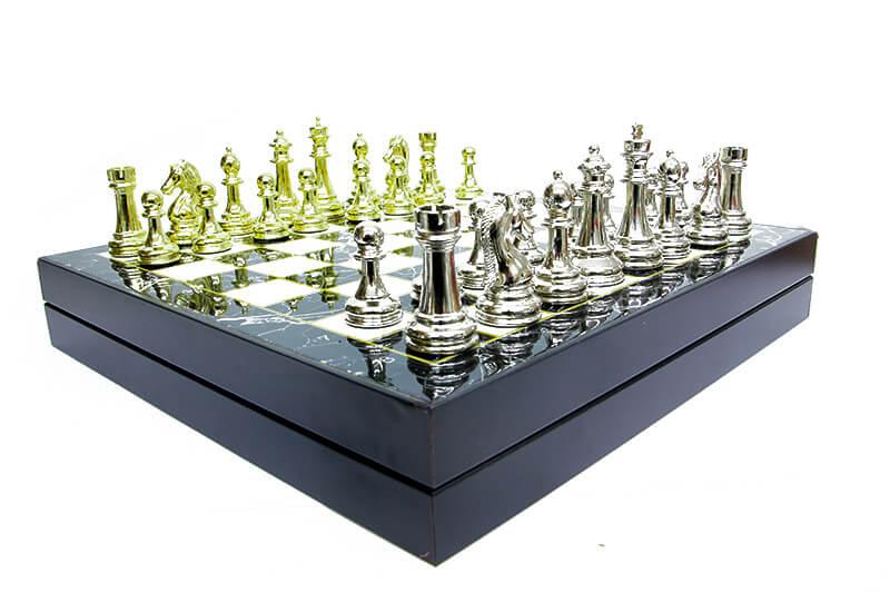 Chess Piece In Zinc Box M