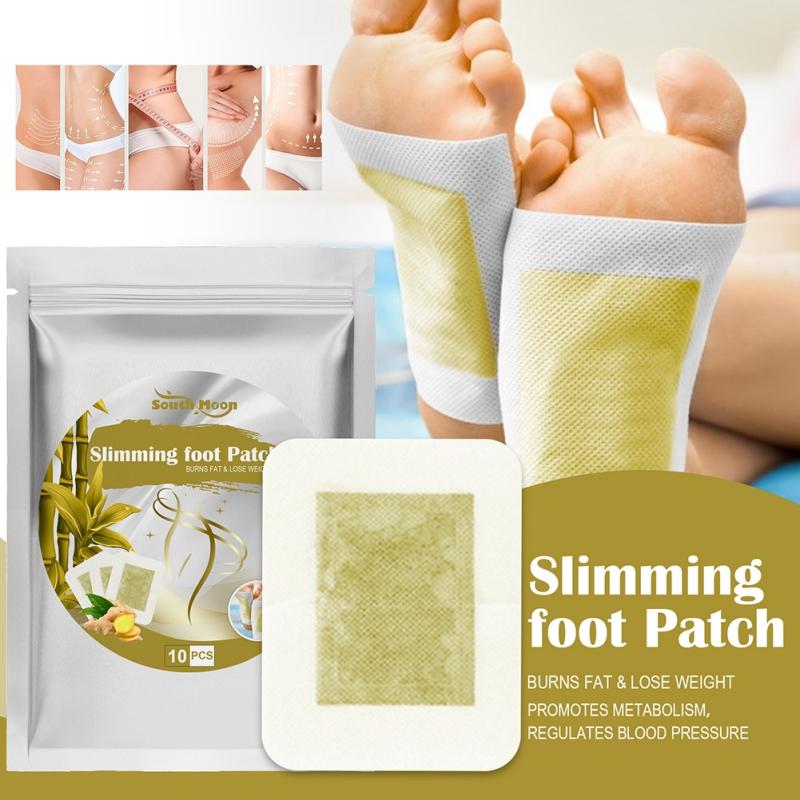

10 шт., пластырь для коррекции фигуры с имбирем, пластырь для детоксикации тела, пластырь для ног, красивый очищающий пластырь для похудения ног