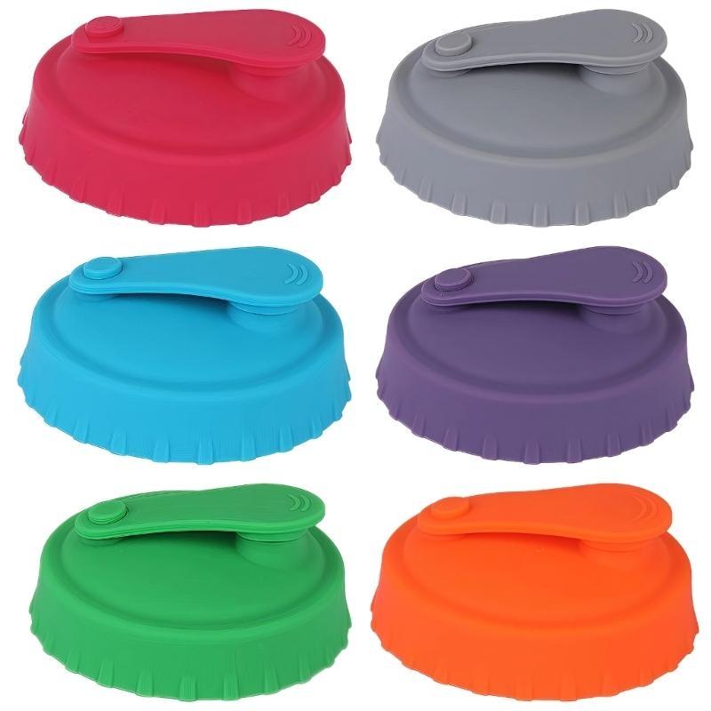 Efficient Silicone Can Covers Preserve Beverage Leak Proof Design Universal Fit Most Can Dishwasher Safe Sustainable