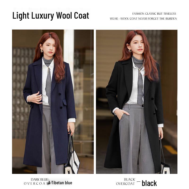 Damen Professioneller Wintermantel mit 50% Wollmischung