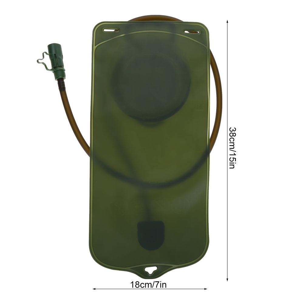 Outdoor 2L Hydration Bladder Water Bag Sports Accessory for Hiking Cycling Camping