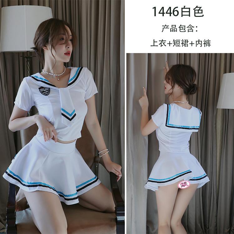 Sexy lingerie women's sexy sailor costume cosplay uniform seduction