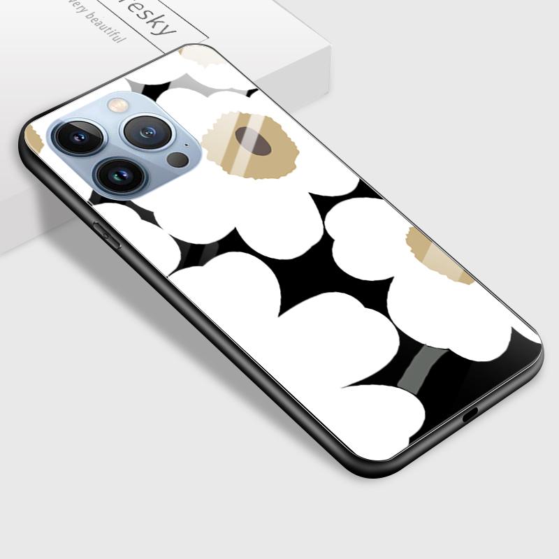 Handyhülle aus gehärtetem Glas für Samsung A12 A16 A32 A53 S20FE S23 S25 Honor20 X6A 90Lite 9X Huawei Y9Prime2019 P30Lite Stoßfeste glatte Schale mit weichem Rand