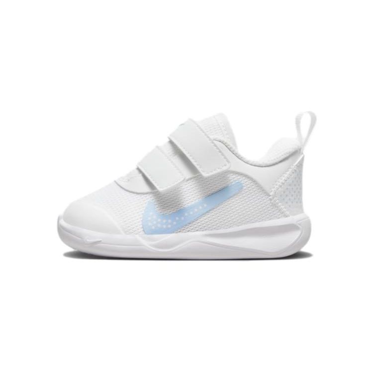 

Белые кобальтовые детские кроссовки Nike Omni Multi-Court TD DM9028-103 23.5