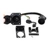 7-way Trailer Harness 4-way Flat Plug Socket Kit For Chevy Silverado 1500 2500