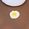 Miniature Fried Egg & Dough Stick Resin Accessories for DIY Crafts and Decor