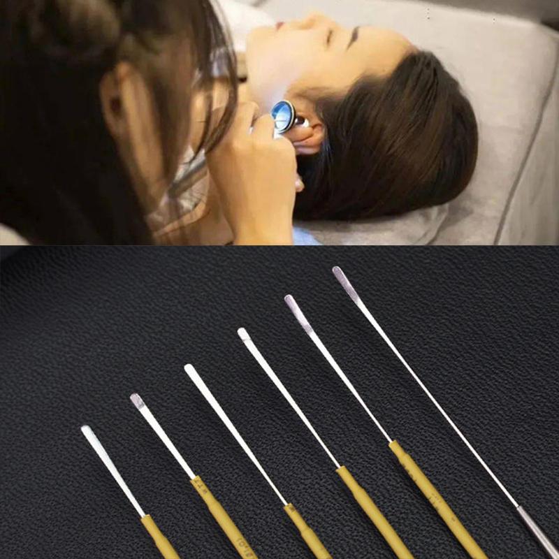 Professional Ear Picking Tools Earpick Wax Remover Curette Ear Scooping Dig Tool Spoon Cleaner Stick Stainless Steel Ear Care