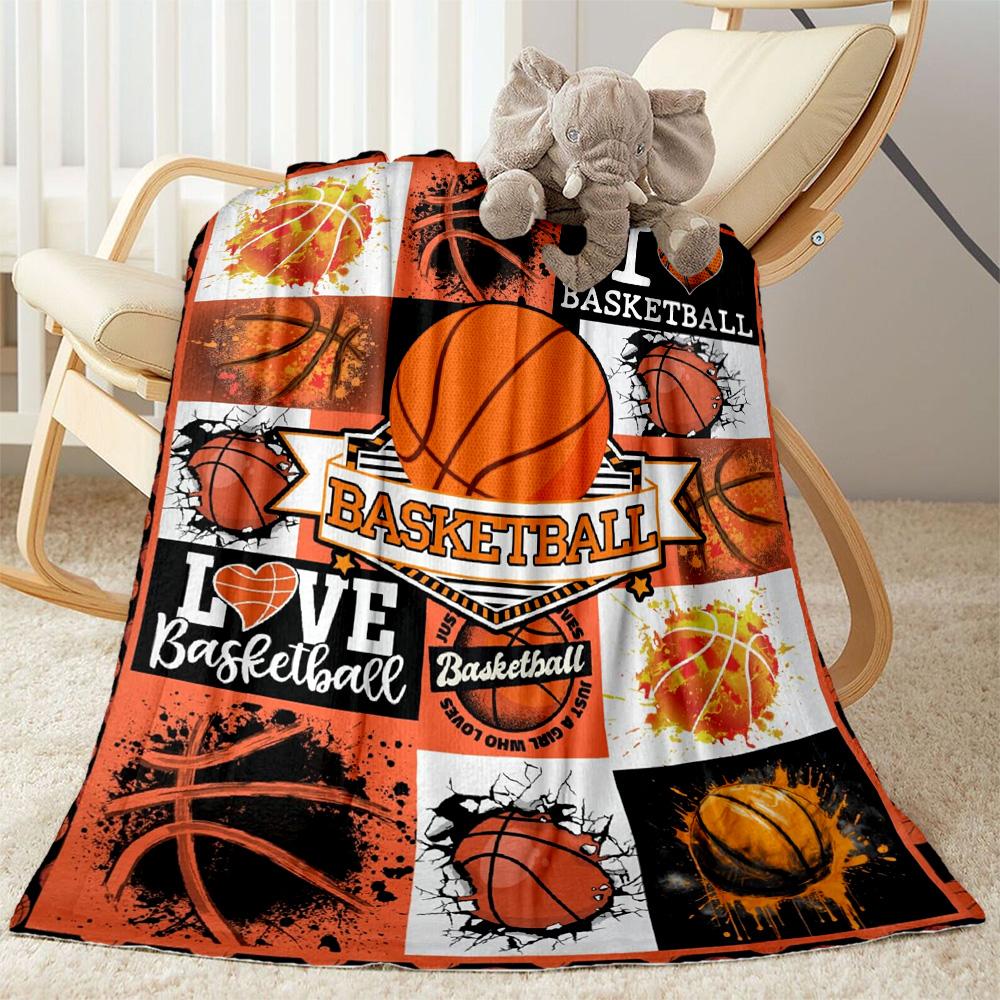 Basketball Faith Strength Blankets are suitable for living rooms, bedrooms, camping, and other places, making them an ideal choice for gifts.