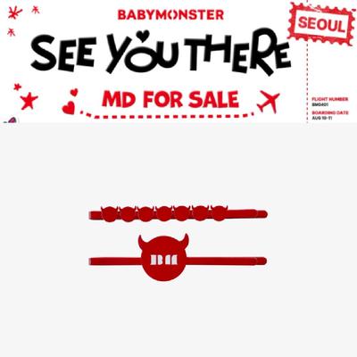 BABYMONSTER SEEYOUTHERE 2. MD Horn EMOJI Haarnadel Set
