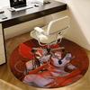 Avatar Inspired Chair Mat   Round Carpet for Home Decor, Office Use, and Gifts0250b