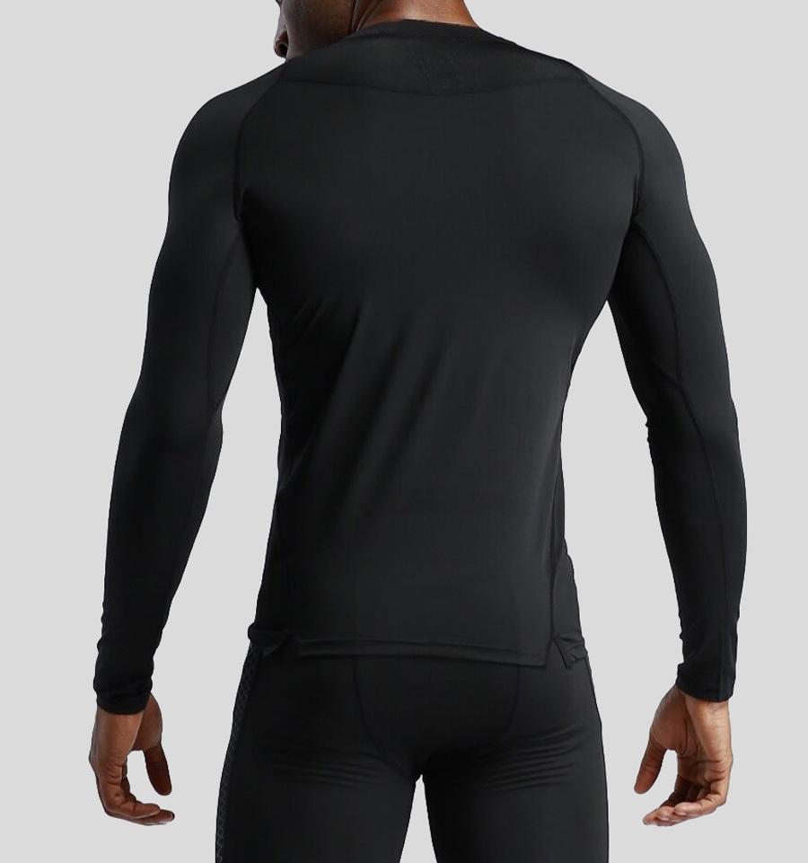 Men's Quick-Dry Compression Sports Suit for Running and Gym