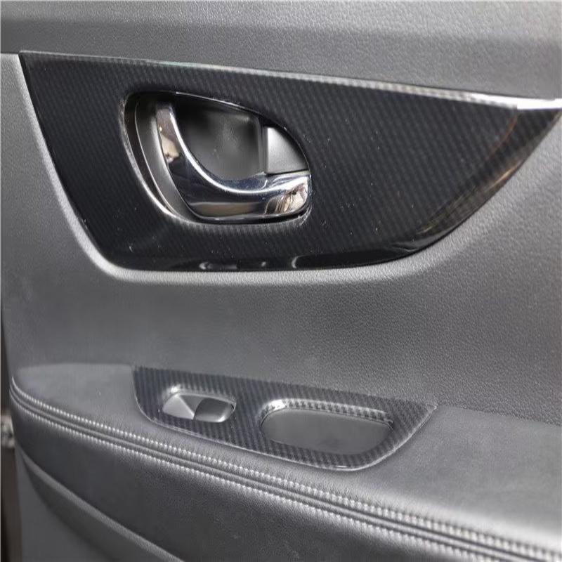 LHD RHD For Nissan X Trail T32 X-trail 2014- interior Accessories door armrest window  button switch gear shift panle cover